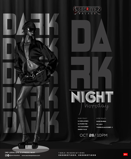 Dark Night Thursday DNT(Oct 26)